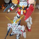 Chibi RX-0 Unicorn Gundam with Heavy Arms