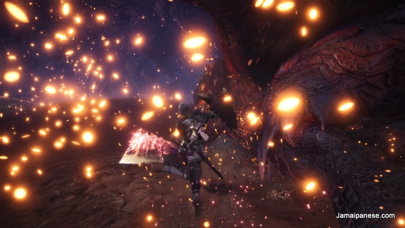 Monster Hunter World Sword and Shield action