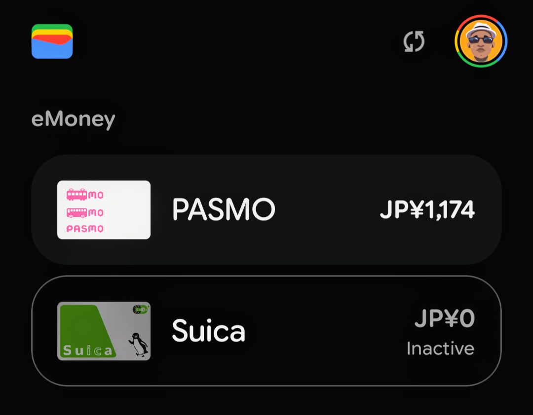 Pasmo Suica Google Pay
