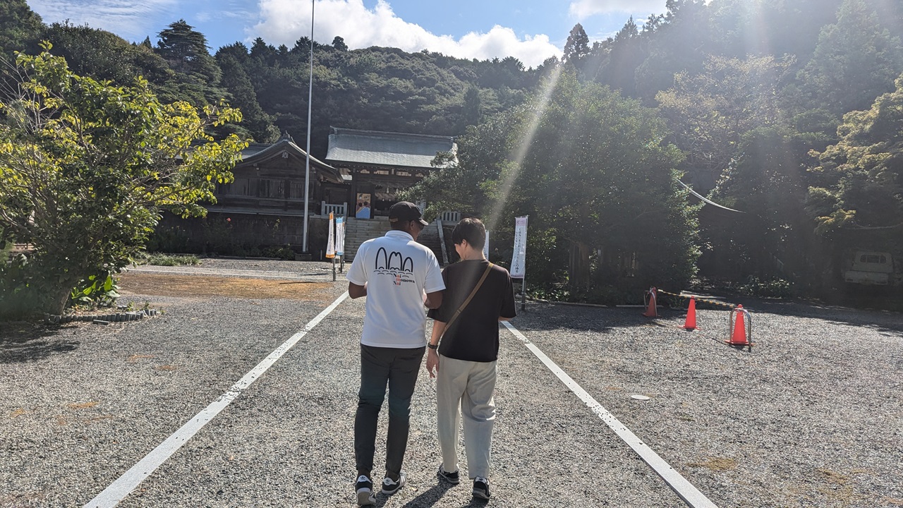 Shimane is my home prefecture and Ama Town is my "Furusato" or home town