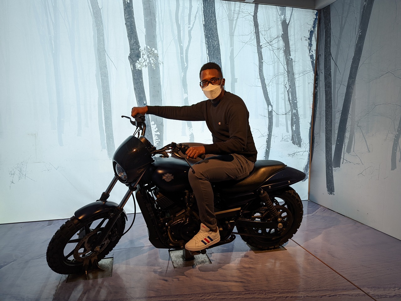 Avengers STATION Captain America motorcycle