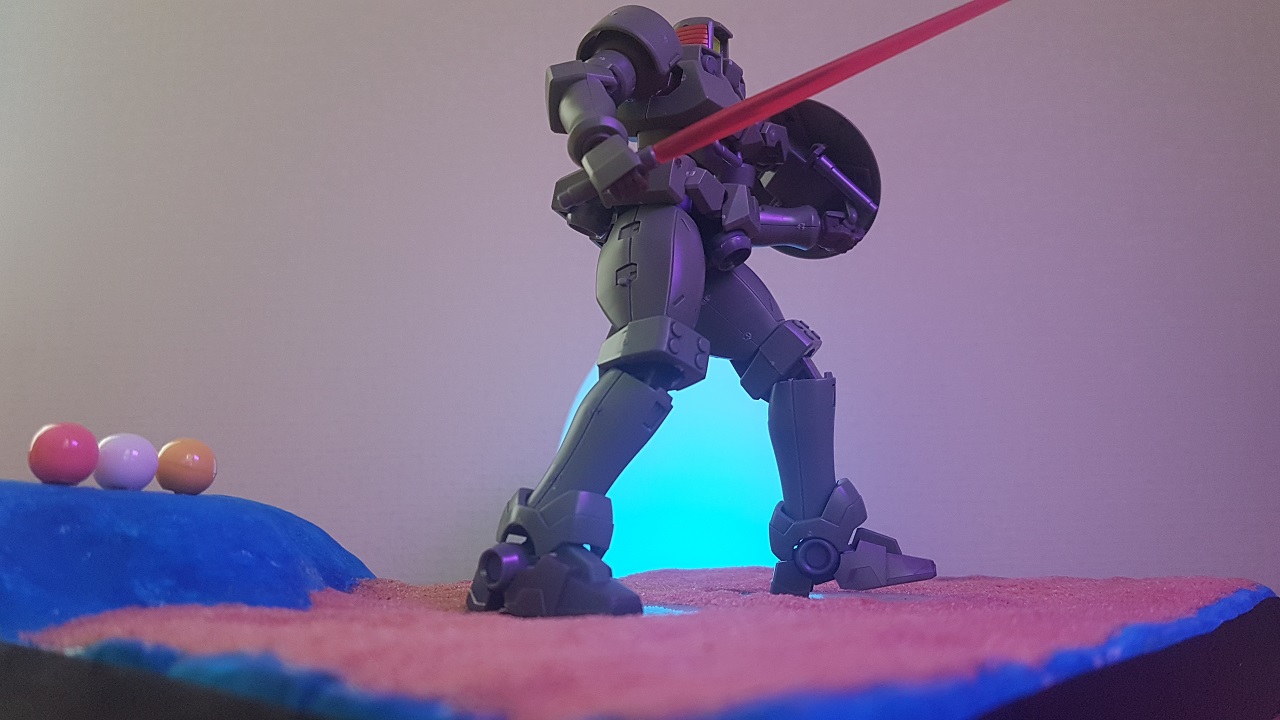 Gunpla Diorama beam saber