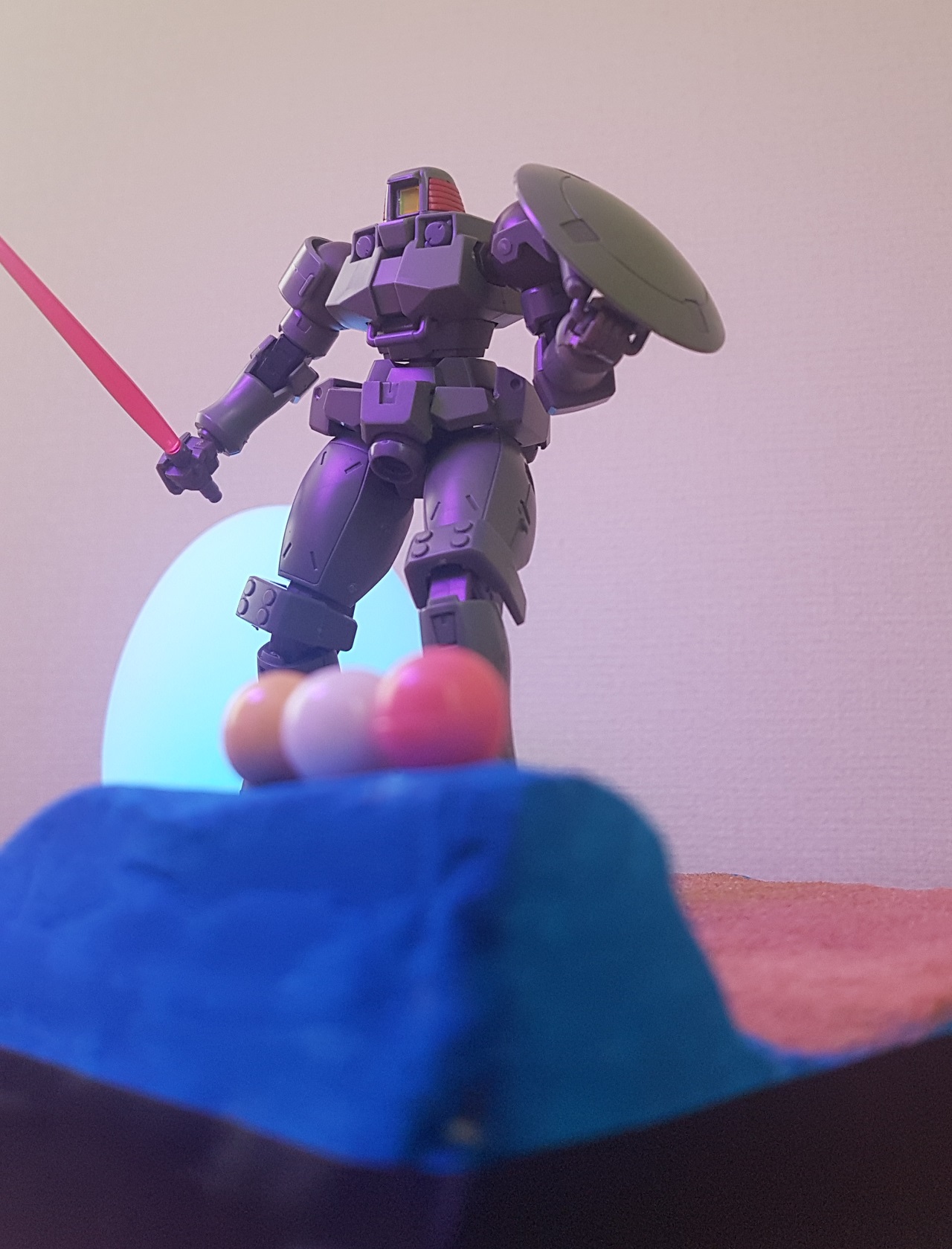 Gunpla Diorama posing