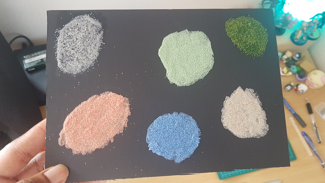 Gunpla Diorama colour choices