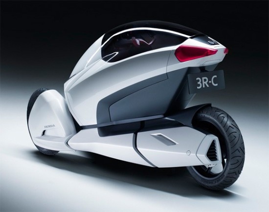 Honda 3rc Concept Vehicle back