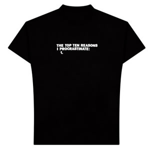 procrastinate-shirt