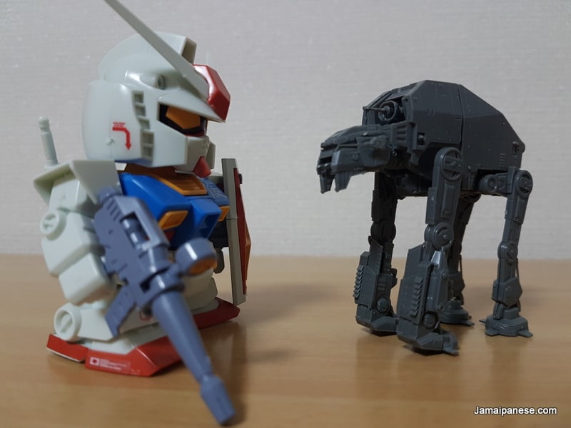 RX-78-2 Gundam x Star Wars AT-M6 Walker