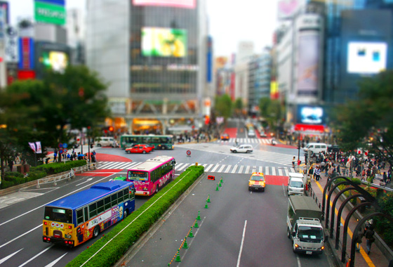 shibuya-crossing-tilt-shift